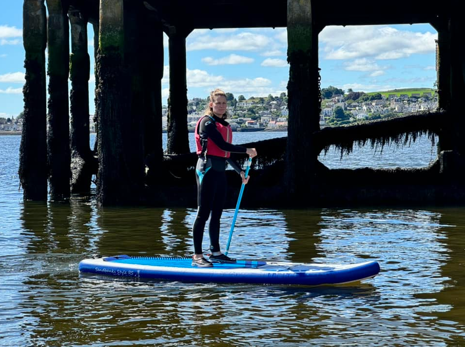 Yoga and Paddleboarding Session at Broughty Ferry gallery 2