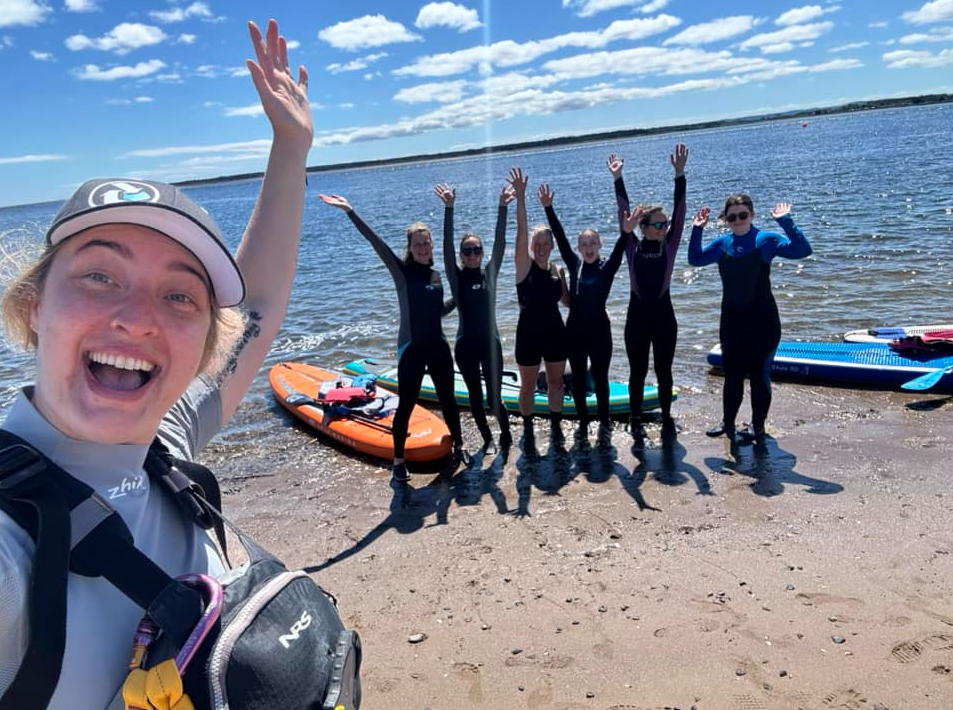 Yoga and Paddleboarding Session at Broughty Ferry gallery 5