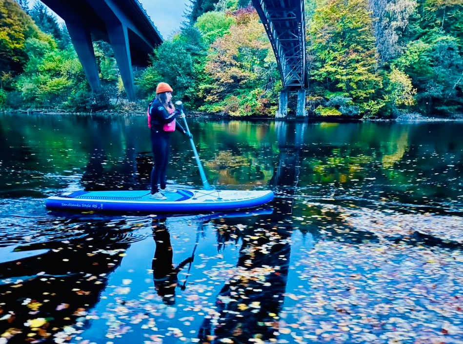 Moonlit Night Paddleboarding Session at Loch Faskally gallery 3