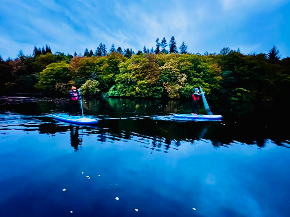 Moonlit Night Paddleboarding Session at Loch Faskally gallery 4