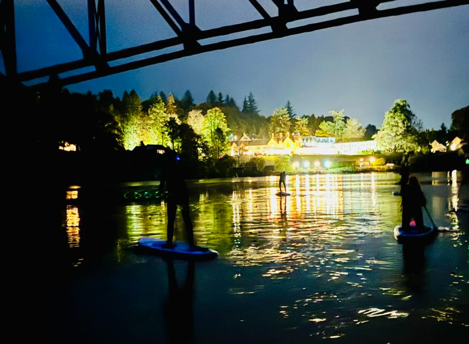 Moonlit Night Paddleboarding Session at Loch Faskally, photo 5