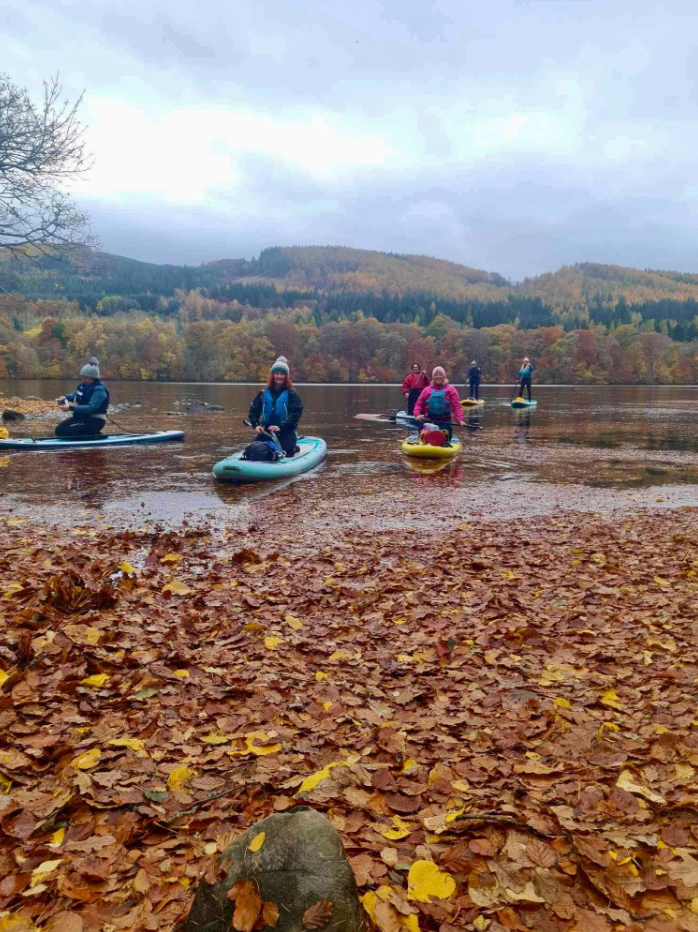 Waterfall Paddleboarding Adventure – Loch Faskally and River Tummel gallery 5