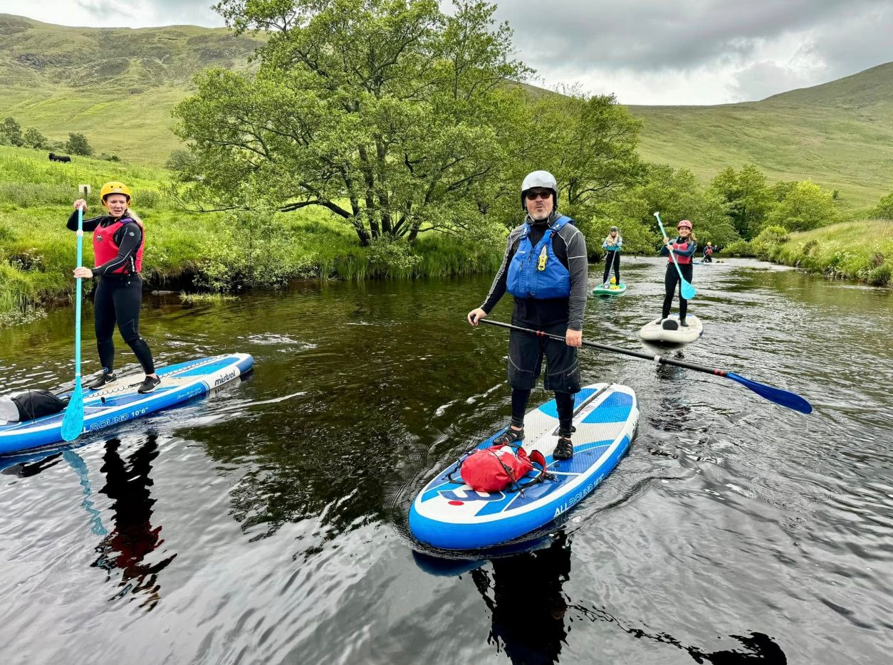 River Paddleboarding along the River South Esk, Angus gallery 7