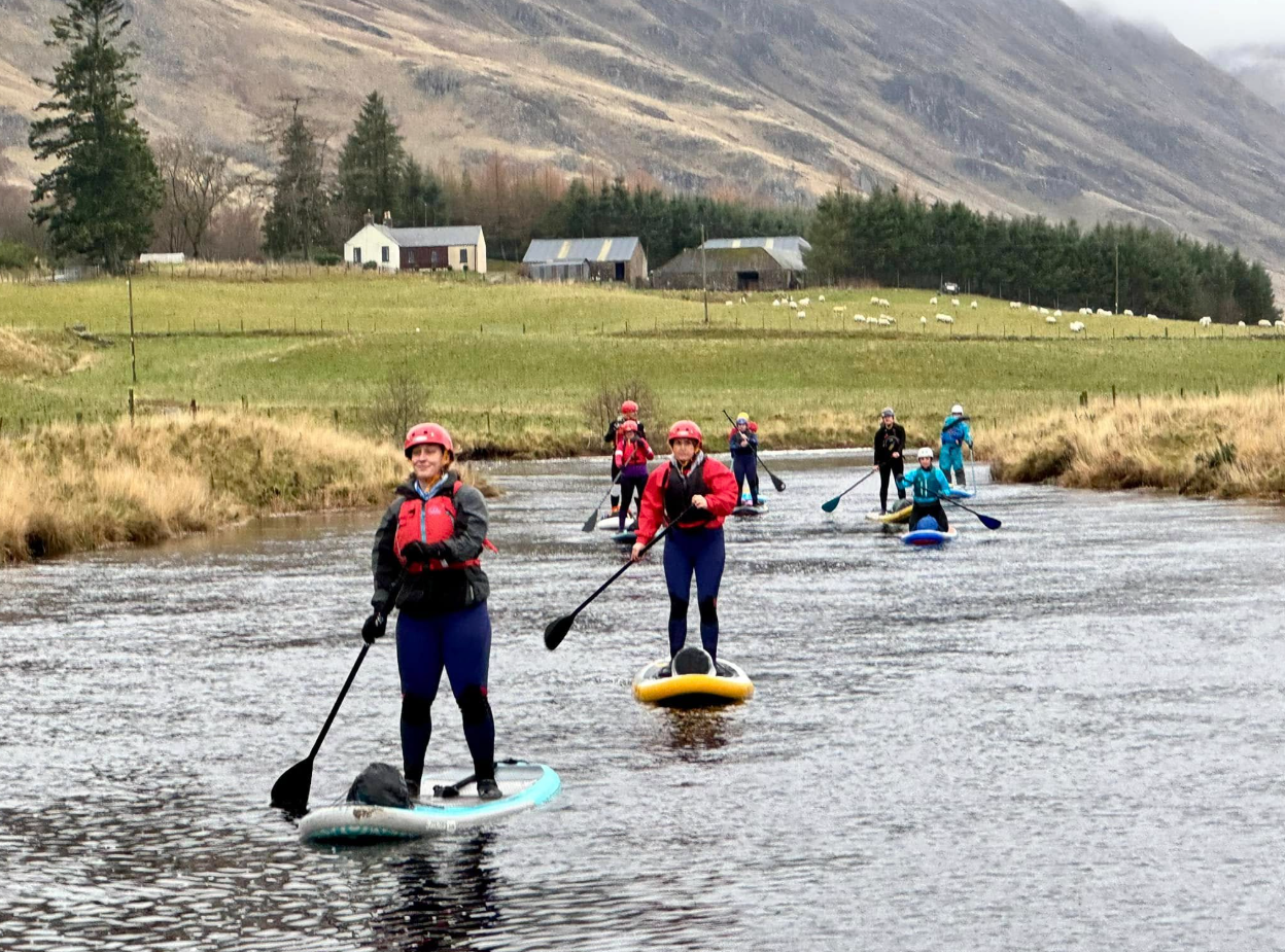 River Paddleboarding along the River South Esk, Angus, photo 5