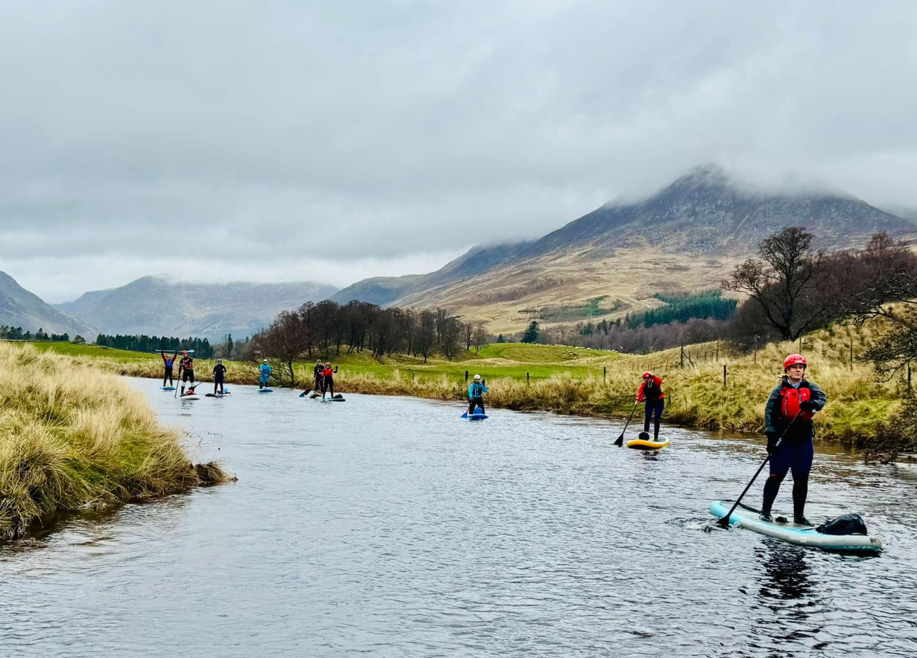 River Paddleboarding along the River South Esk, Angus gallery 2