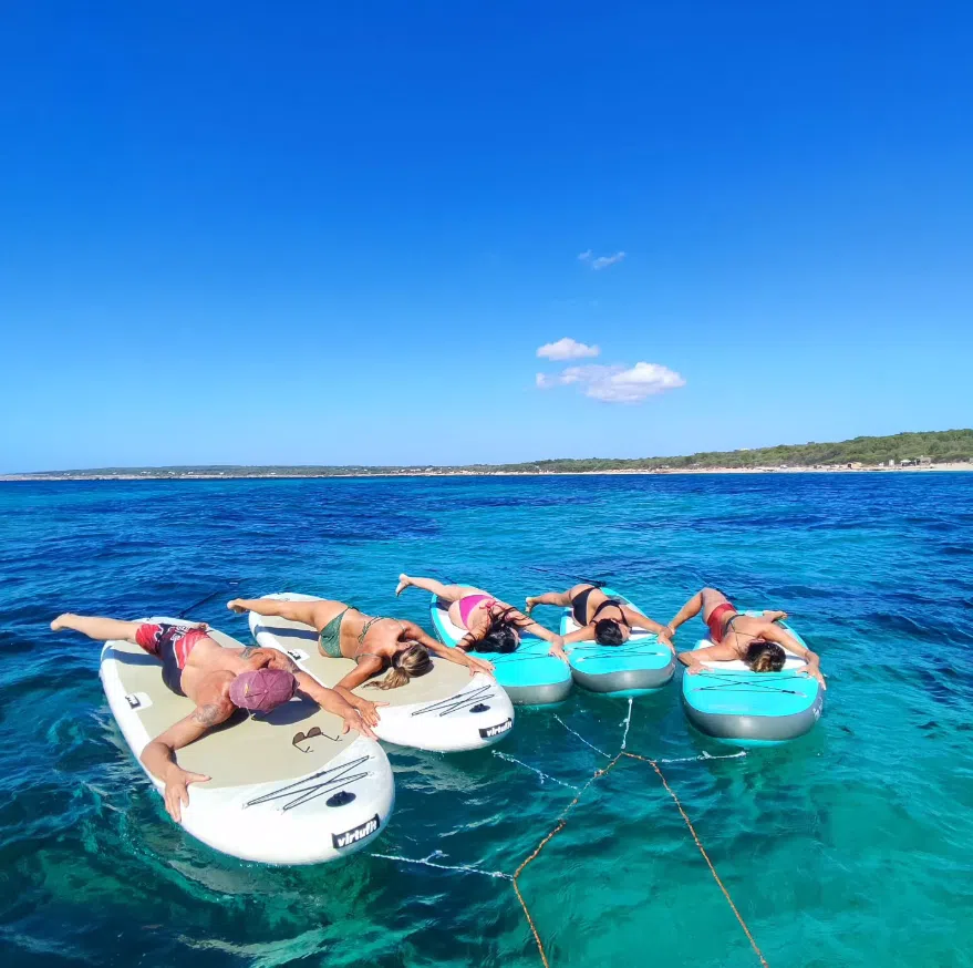 SUP Yoga Sessions in Formentera, Balearic Islands gallery 10