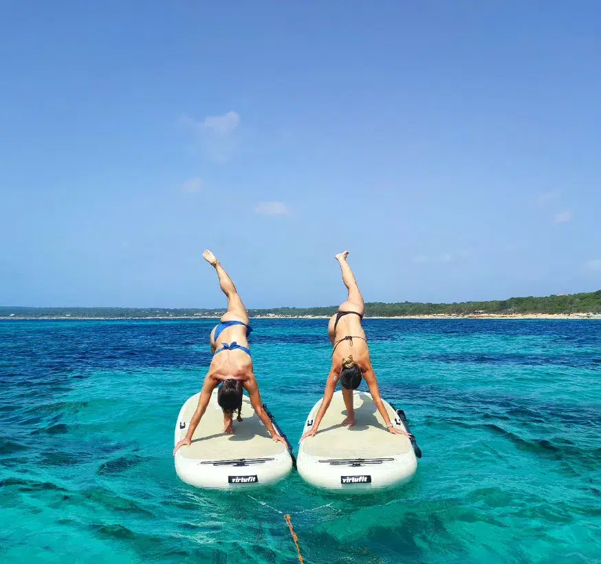 SUP Yoga Sessions in Formentera, Balearic Islands, photo 3