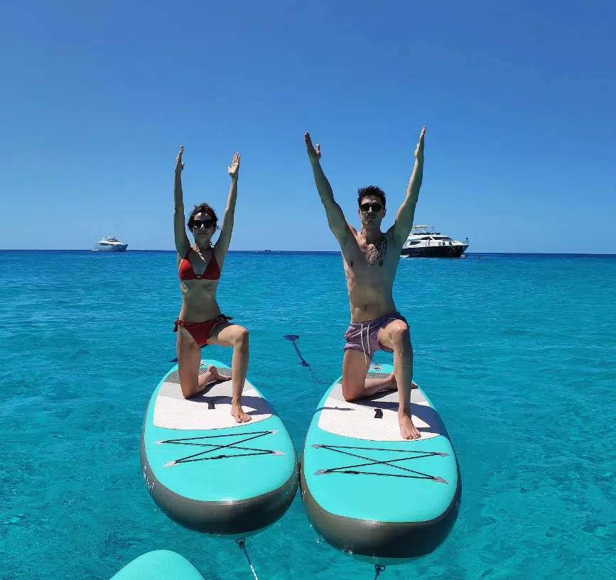 SUP Yoga Sessions in Formentera, Balearic Islands, photo 4