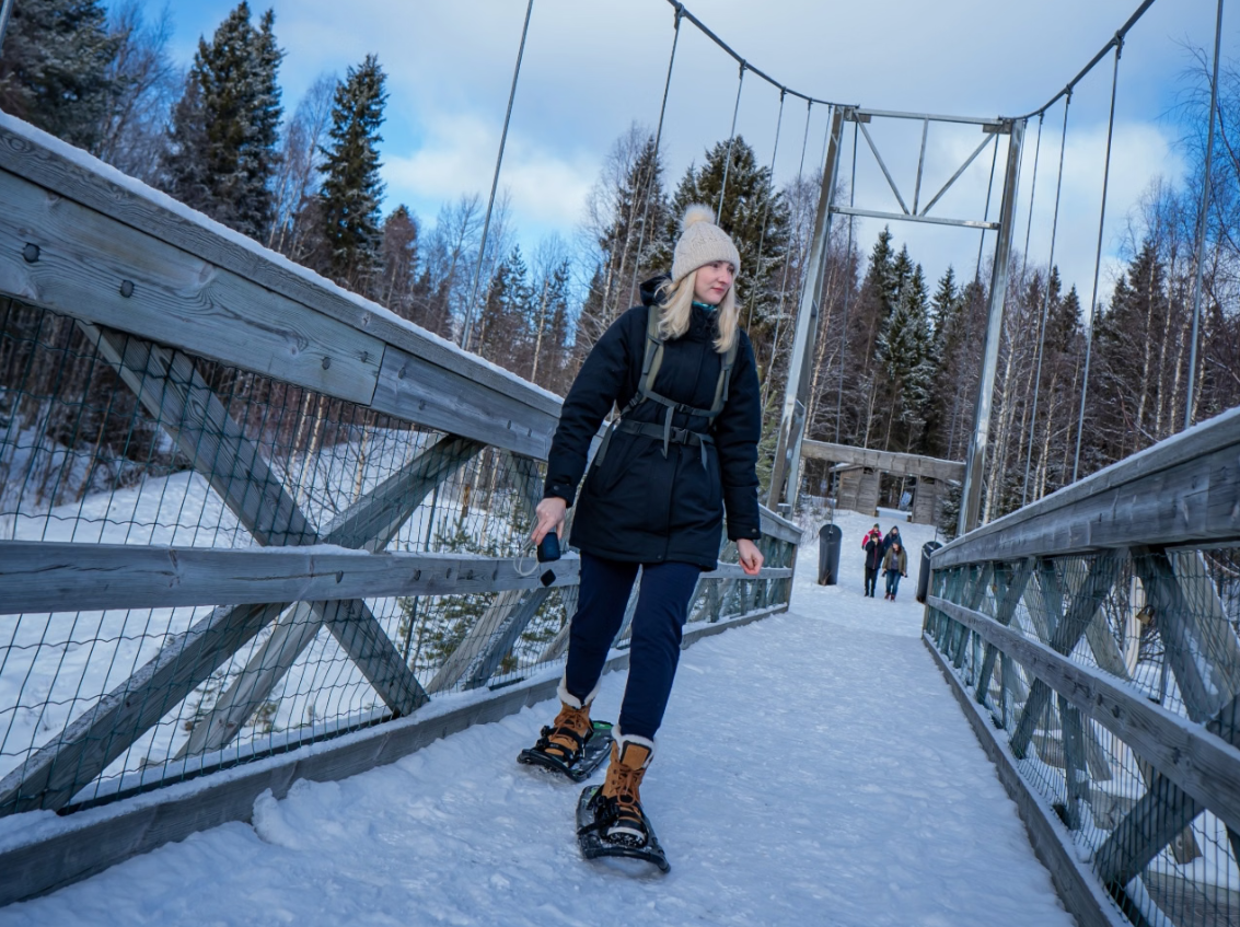 Snowshoe Adventure and Barbecue at Vikaköngäs gallery 8