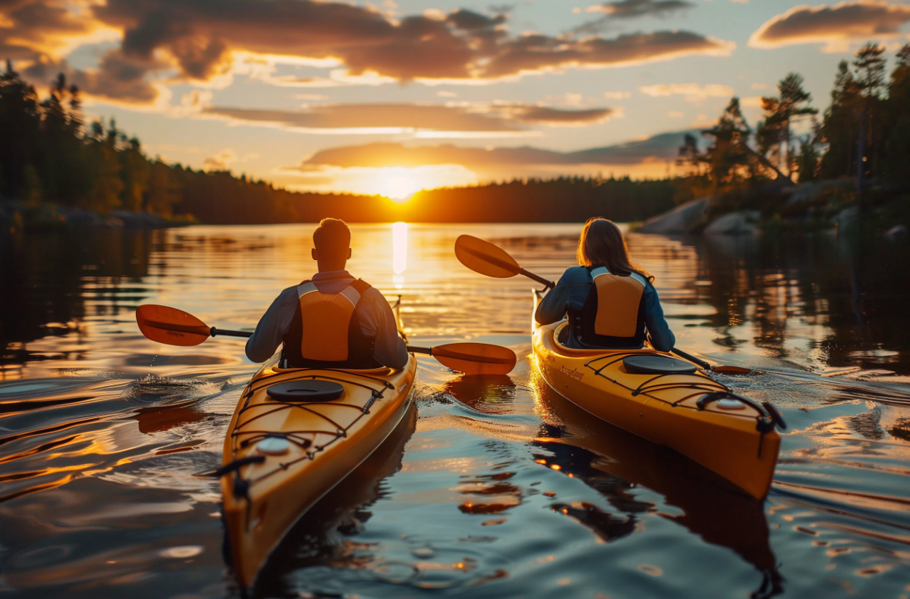 Midnight Sun Canoeing Tour & Barbeque in Rovaniemi, photo 4