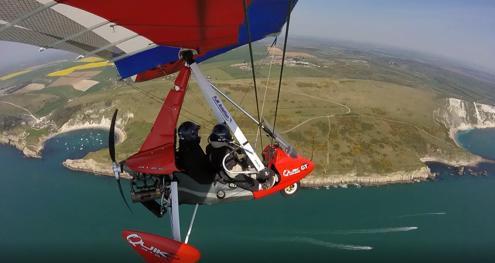 Microlight Trial Flight at Popham Airfield, Hampshire, photo 3