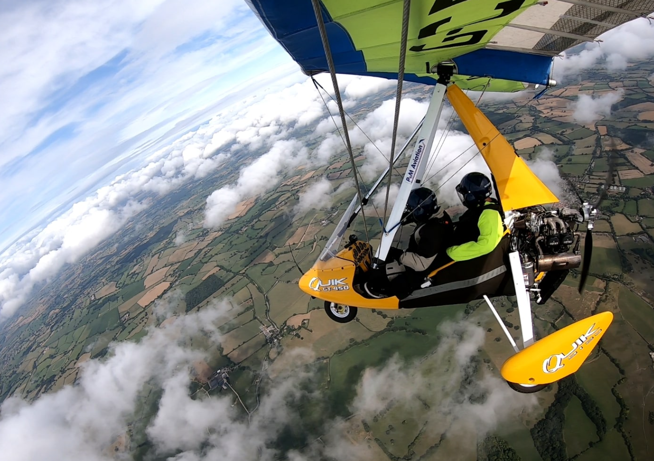 Microlight Trial Flight at Popham Airfield, Hampshire, photo 4