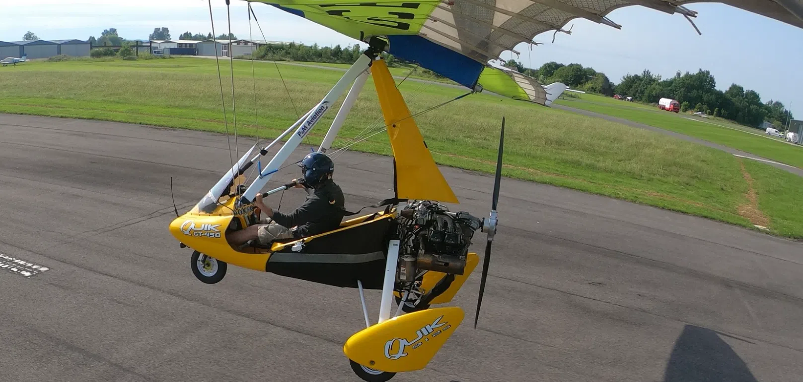 Microlight Trial Flight at Popham Airfield, Hampshire, photo 2