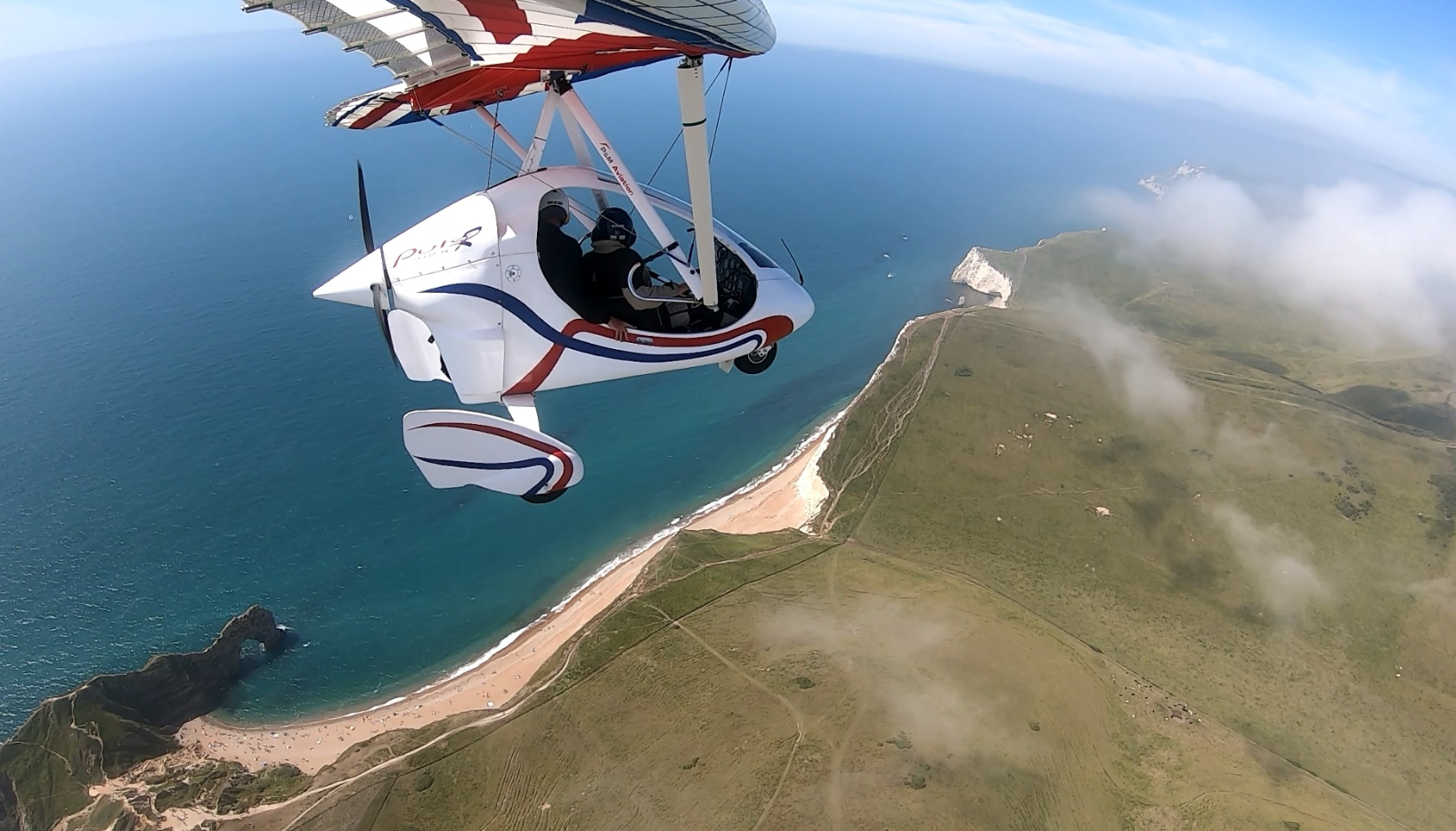 Microlight Trial Flight at Popham Airfield, Hampshire, photo 5