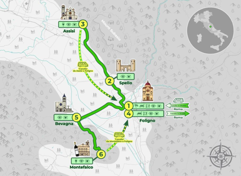 3-Day Umbria E-Bike Tour: Villages, Vineyards and Olive Groves in Rome, photo 3