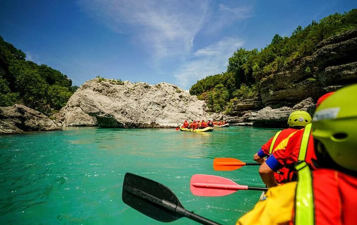 Vjosa Rafting and Benja Thermal Bath Adventure gallery 5