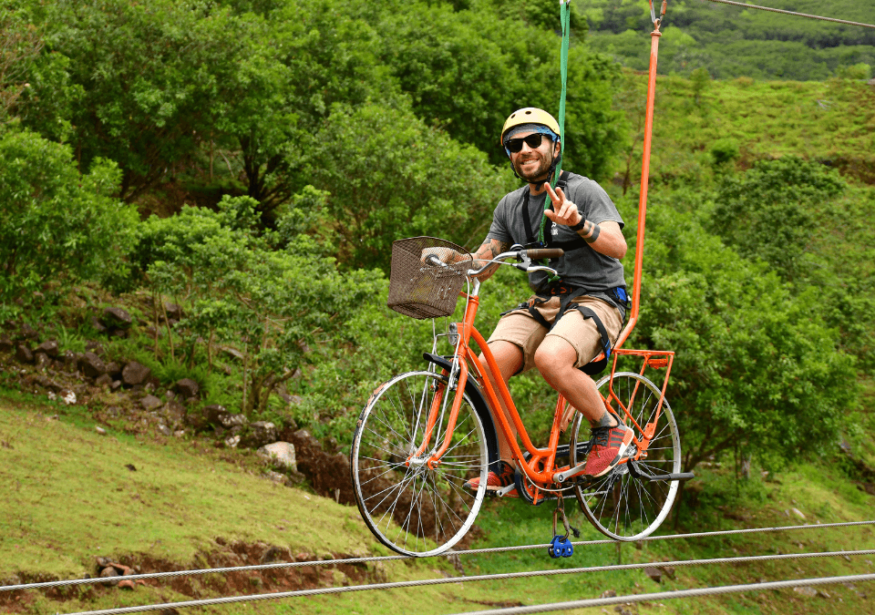 Bicycle Zip Ride at La Vallée des Couleurs, photo 2