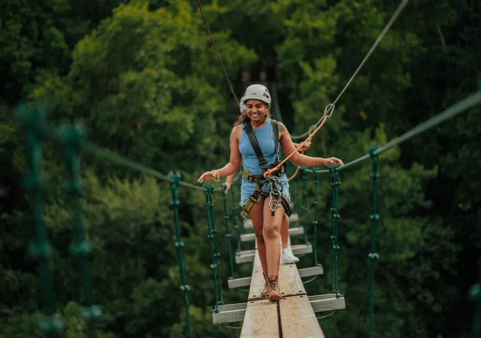 Nepalese Bridge & Zip Line Circuit at Casela Nature Park, photo 2