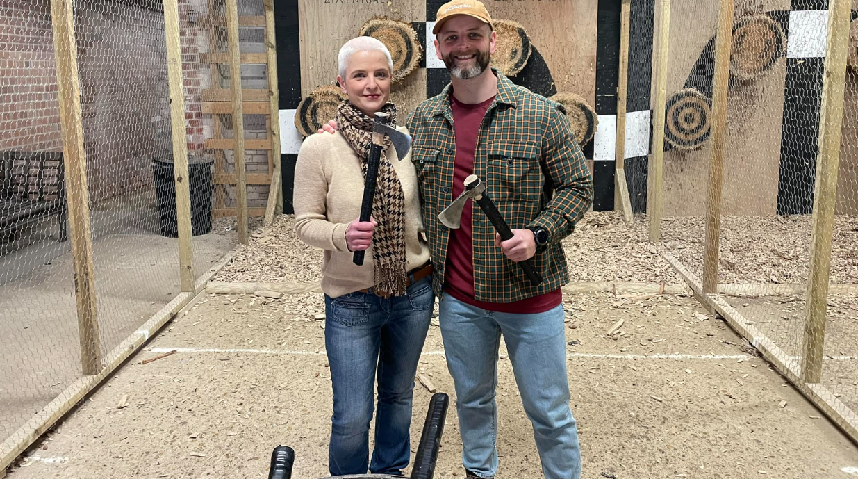 Axe Throwing Session in Oxfordshire gallery 2