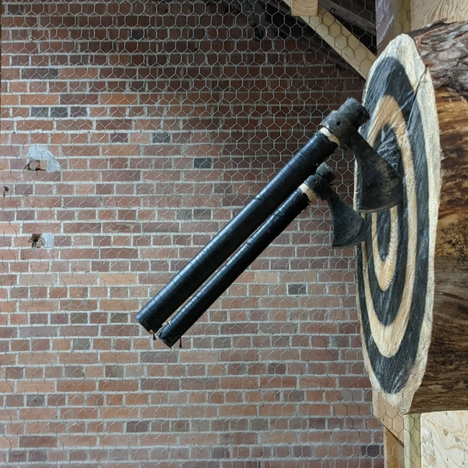 Axe Throwing Session in Oxfordshire gallery 3
