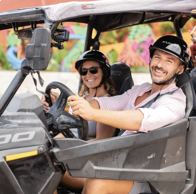 Deluxe Beach Pass with Guided Buggy Adventure in Cozumel, photo 3