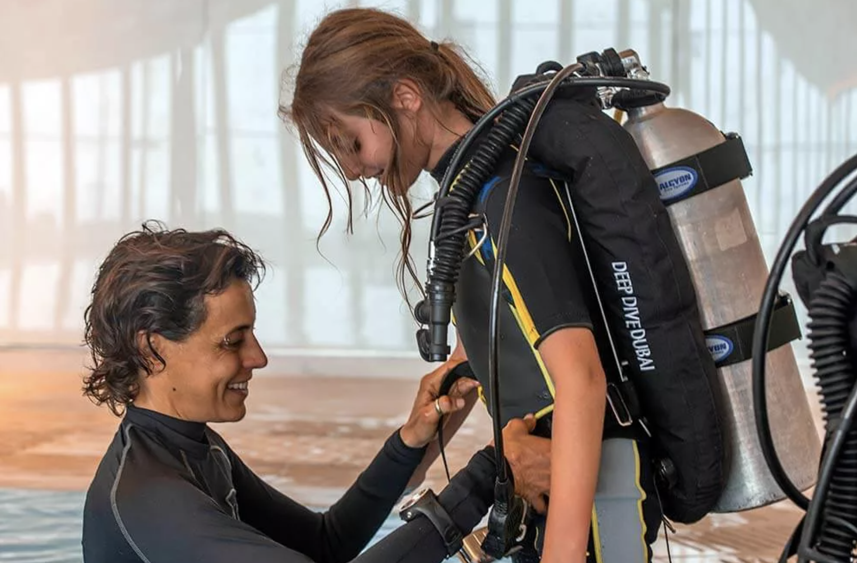 Dive Experience in the Deepest Pool in Dubai (60m) gallery 3