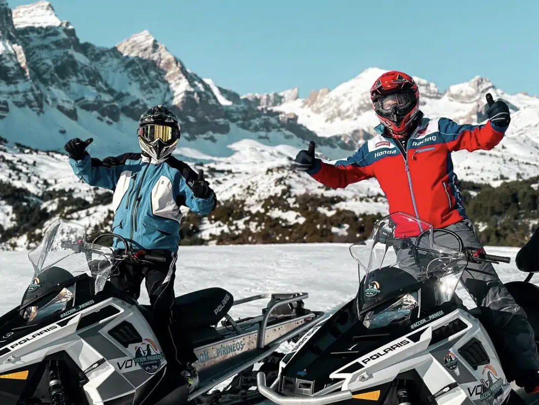 2-Hour Guided Snowmobile Tour to Paules and Escarra Lakes, listing photo