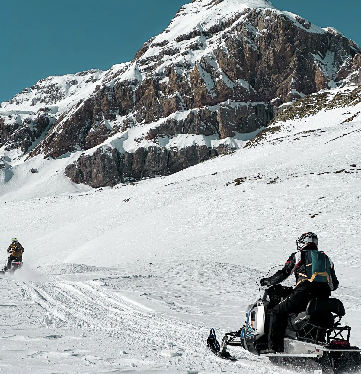 2-Hour Guided Snowmobile Tour to Paules and Escarra Lakes, photo 3