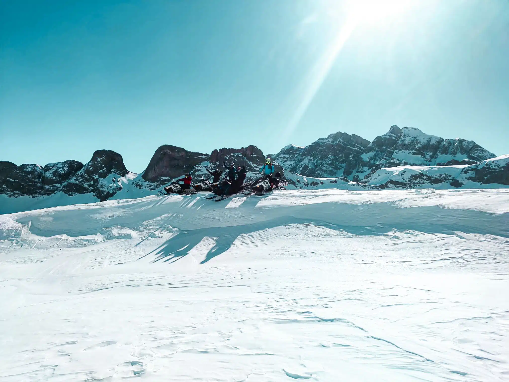 1.5-Hour Guided Snowmobile Circuit to the Rinconada de Piedrafita, listing photo