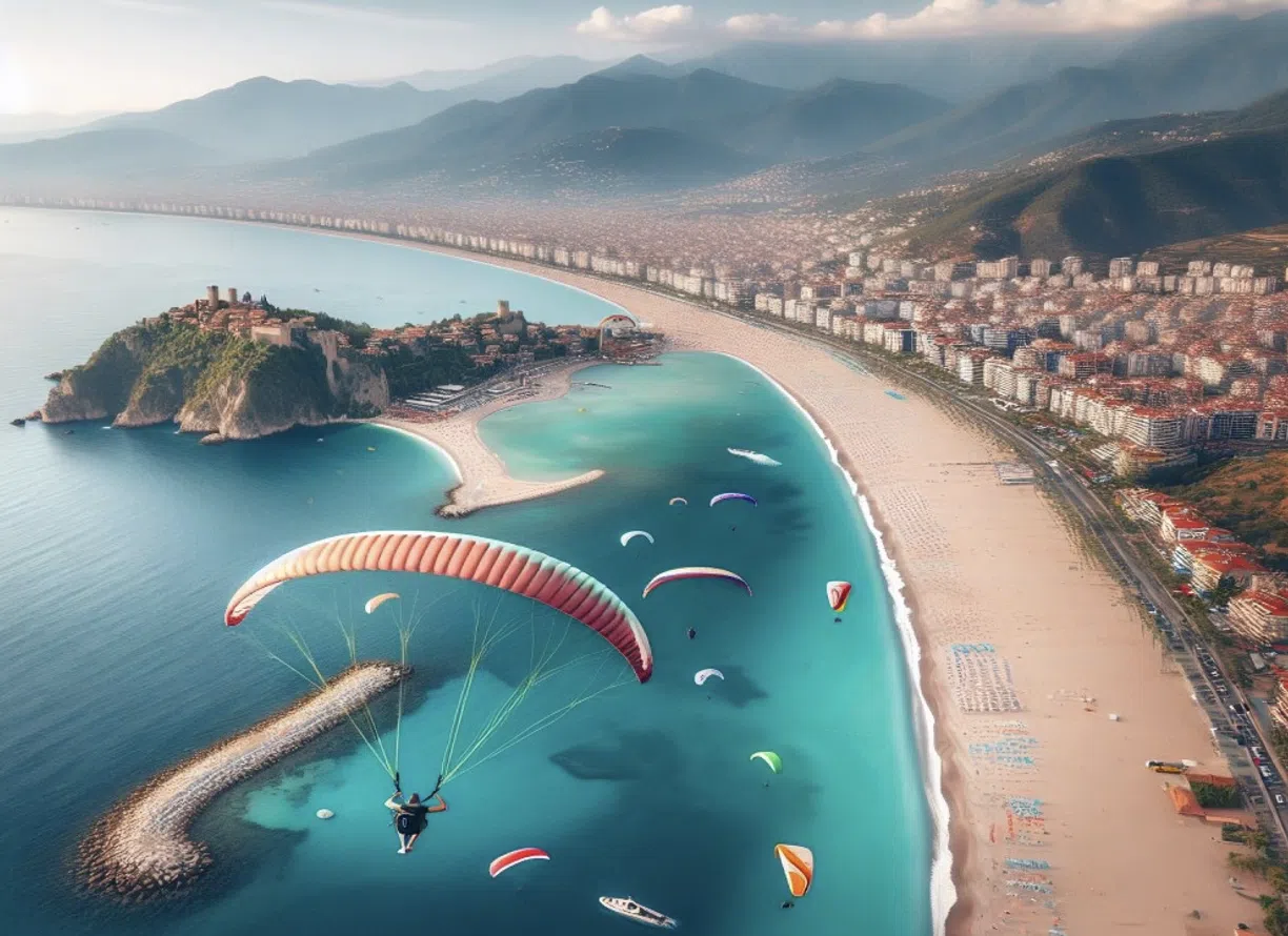 Tandem Paragliding Flight Over Alanya Coastline, listing photo