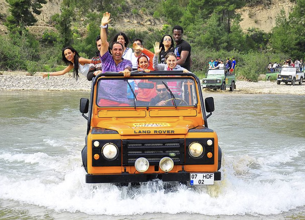 Köprülü Canyon Rafting, Jeep Safari & Zipline Combo Day Tour gallery 5