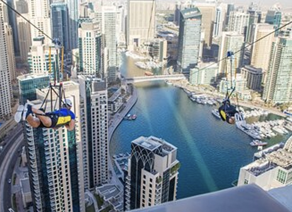 XLine Dubai Marina – World’s Longest Urban Zipline gallery 5