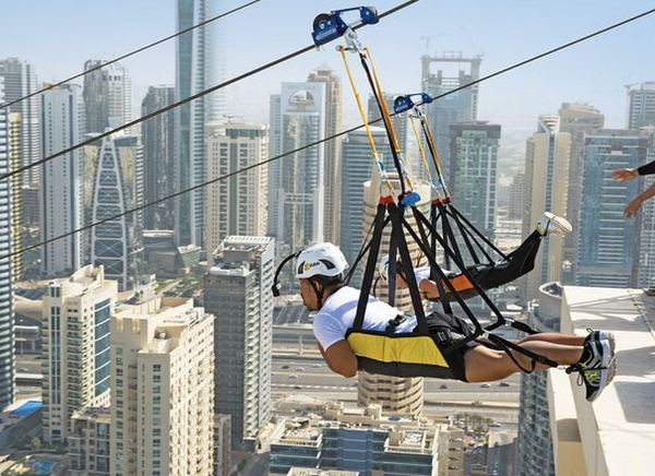 XLine Dubai Marina – World’s Longest Urban Zipline, photo 4