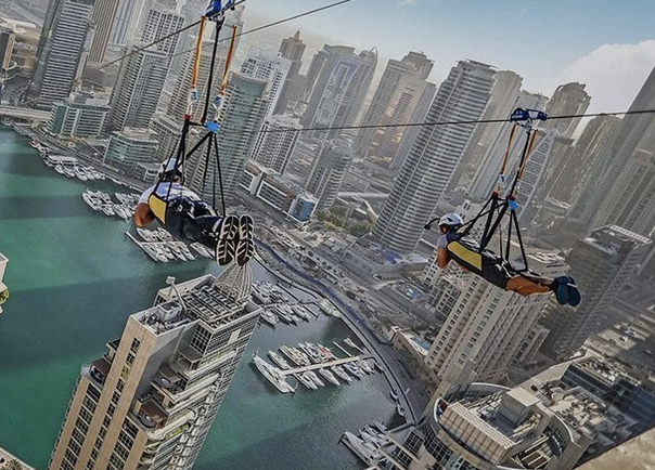 XLine Dubai Marina – World’s Longest Urban Zipline gallery 3