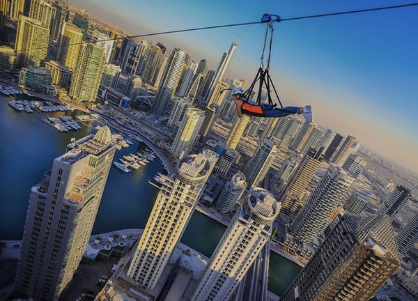 XLine Dubai Marina – World’s Longest Urban Zipline, photo 5