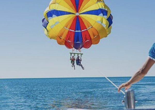 Parasailing Over the Red Sea in Sharm El Sheikh, photo 2