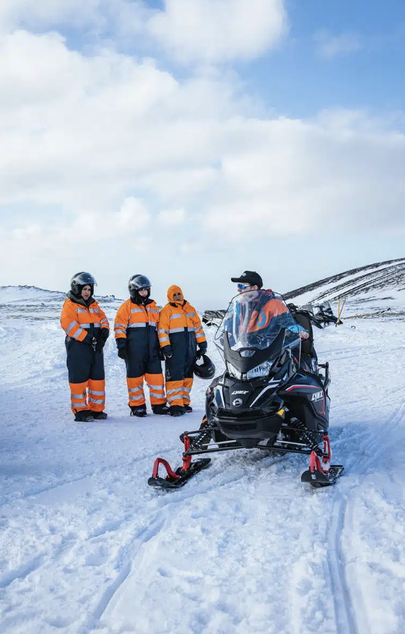 Snowmobiling on Eyjafjallajökull Glacier gallery 9