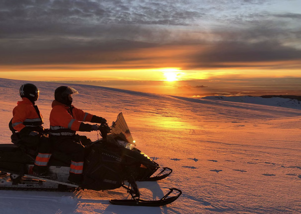 Snowmobiling on Eyjafjallajökull Glacier gallery 2