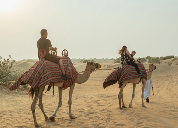 Early Morning Desert Buggy Experience with Sandboarding & Camel Interaction, photo 4