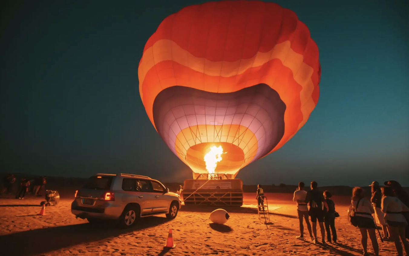 Dubai Hot Air Balloon Ride with HD Flight Video gallery 4