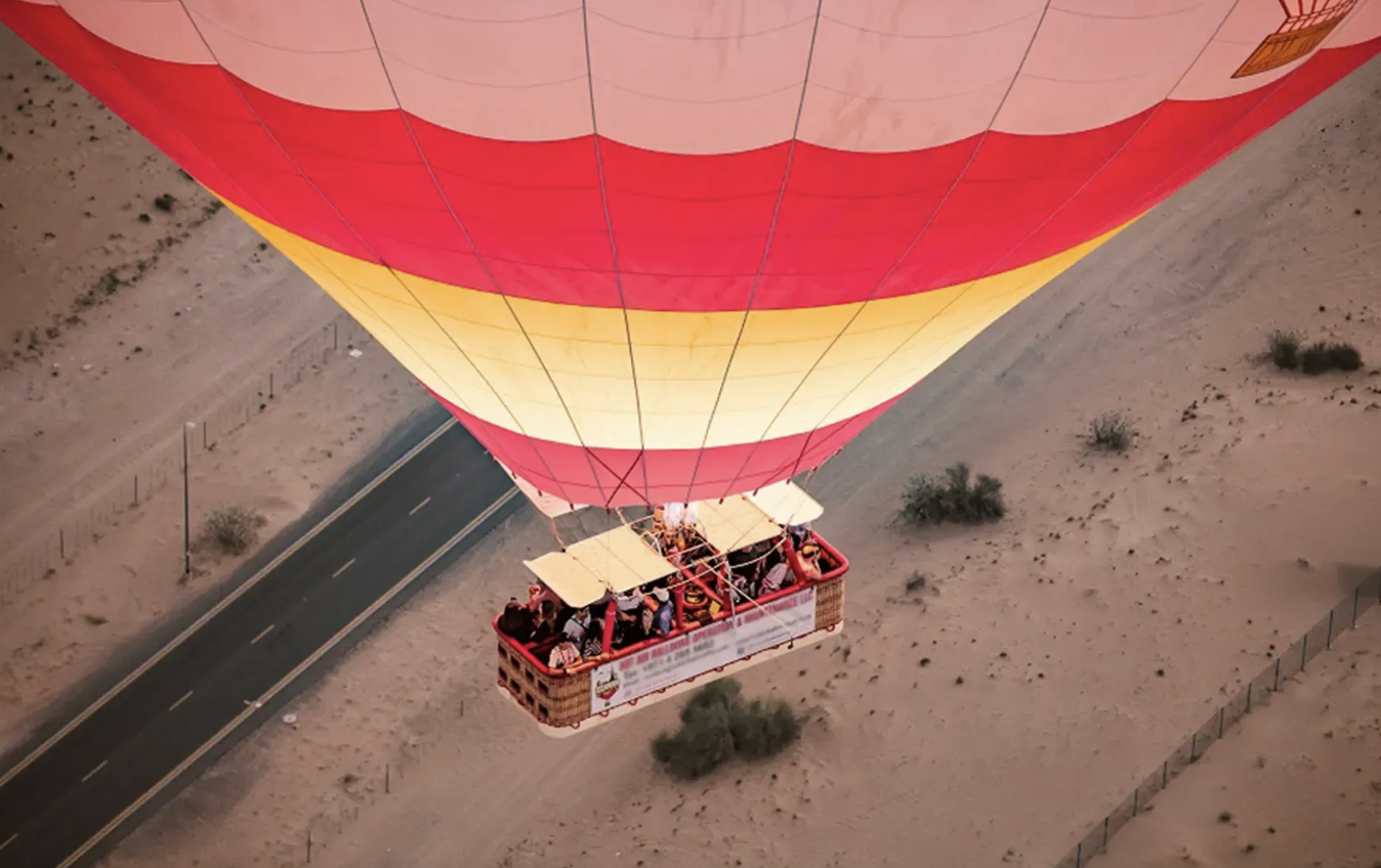 Dubai Hot Air Balloon Ride with HD Flight Video gallery 3