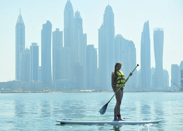 Stand Up Paddleboarding Session at Palm Jumeirah, photo 5