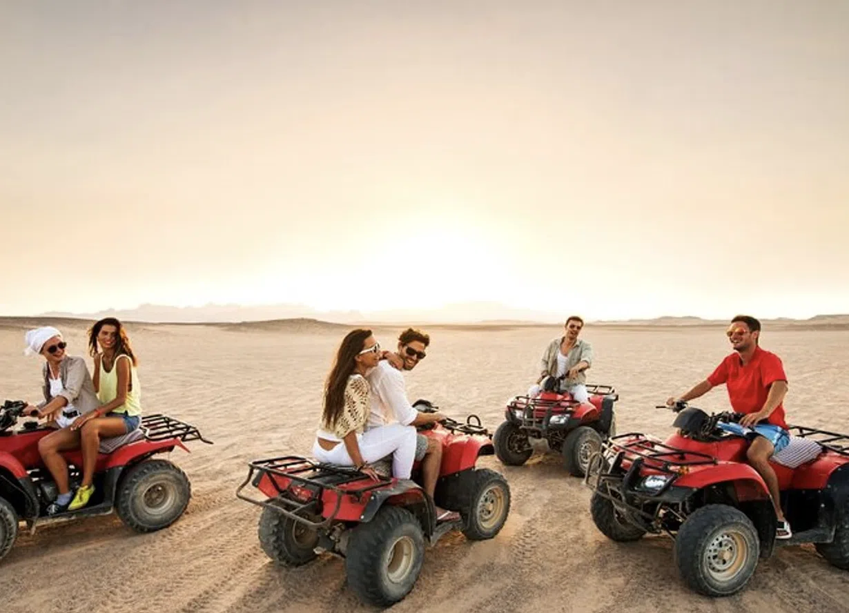 Dubai Morning Desert Safari with Quad Bike & Sandboarding, listing photo