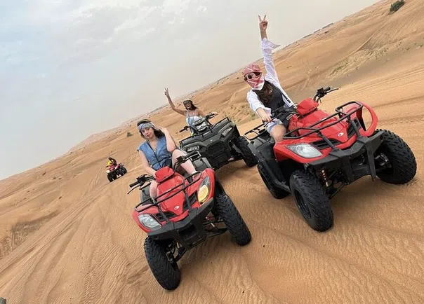 Dubai Morning Desert Safari with Quad Bike & Sandboarding, photo 4
