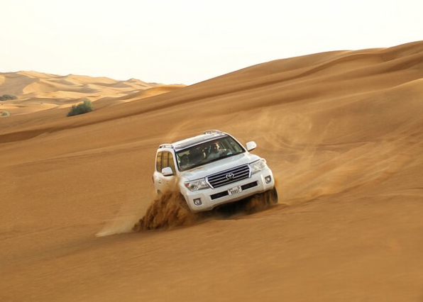Dubai Morning Desert Safari with Quad Bike & Sandboarding gallery 3