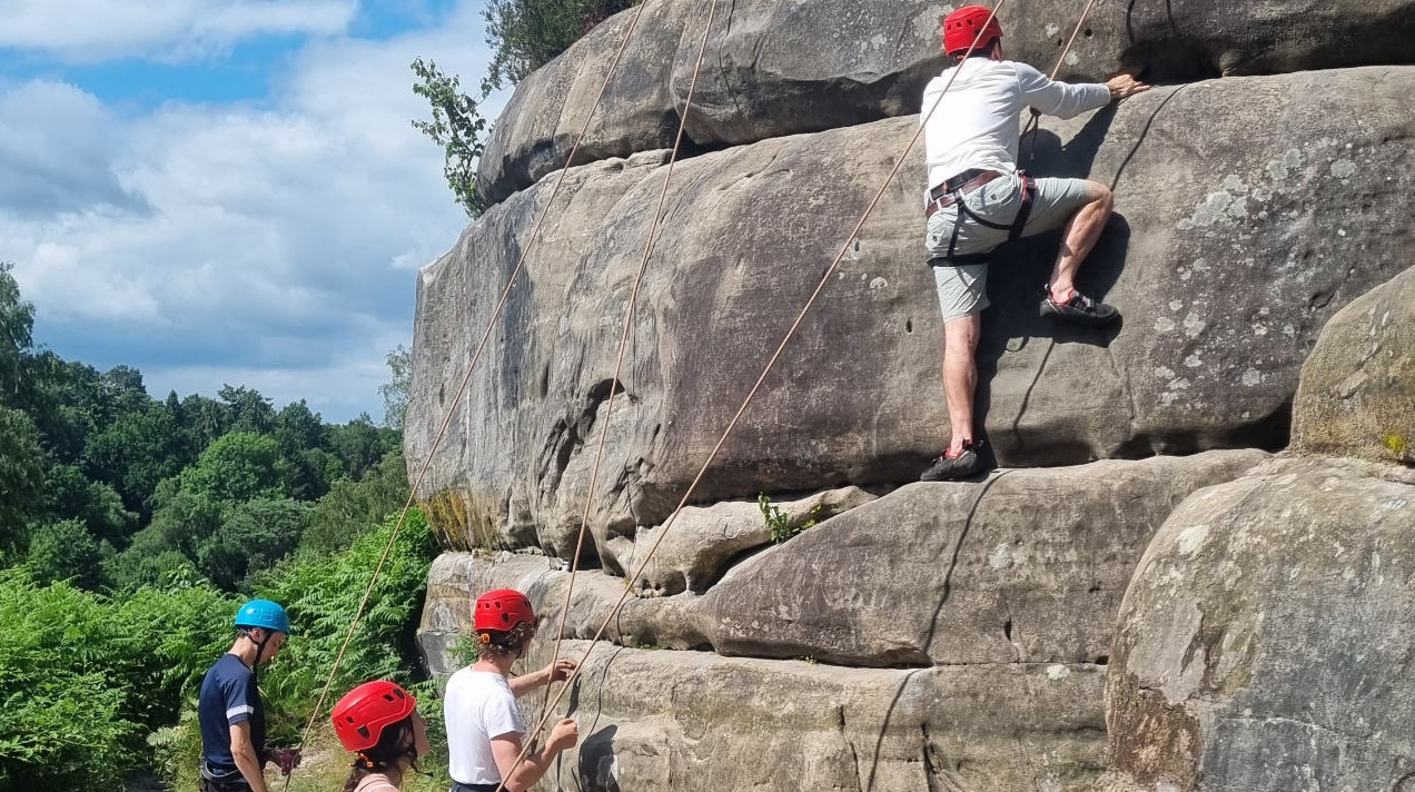 Rock Climbing Adventure at Harrisons Rocks gallery 2