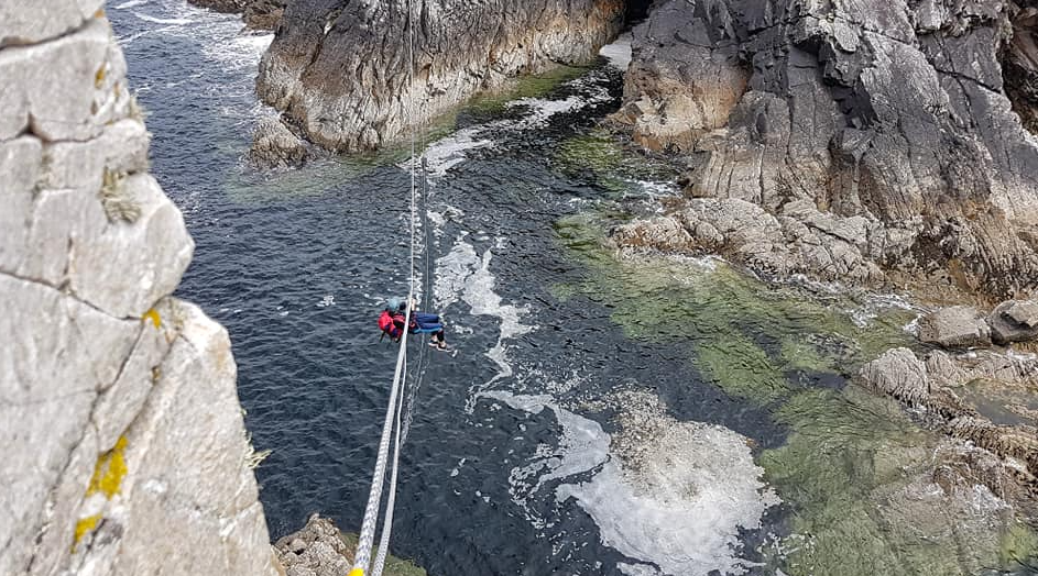 Tyrolean Traverse in County Donegal gallery 5