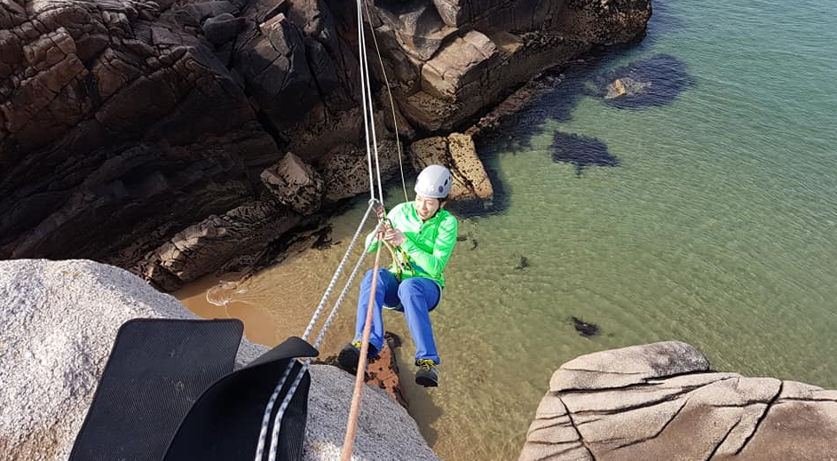 Tyrolean Traverse in County Donegal gallery 2