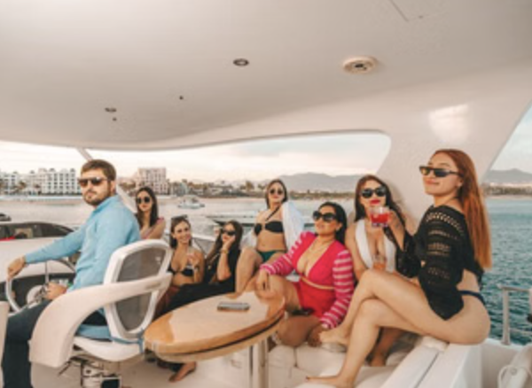 Cabo 70ft Luxury Yacht Charter with Mexican Cuisine, Premium Open Bar & Water Toys (Up to 15 Guests) gallery 2
