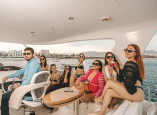 Cabo 70ft Luxury Yacht Charter with Mexican Cuisine, Premium Open Bar & Water Toys (Up to 15 Guests), photo 2